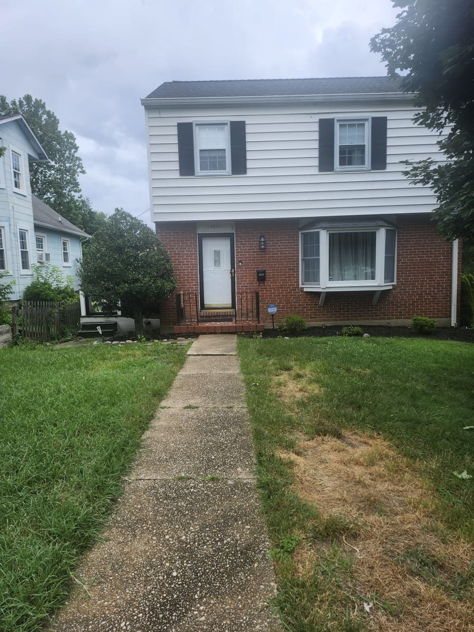 Front porch before renovation