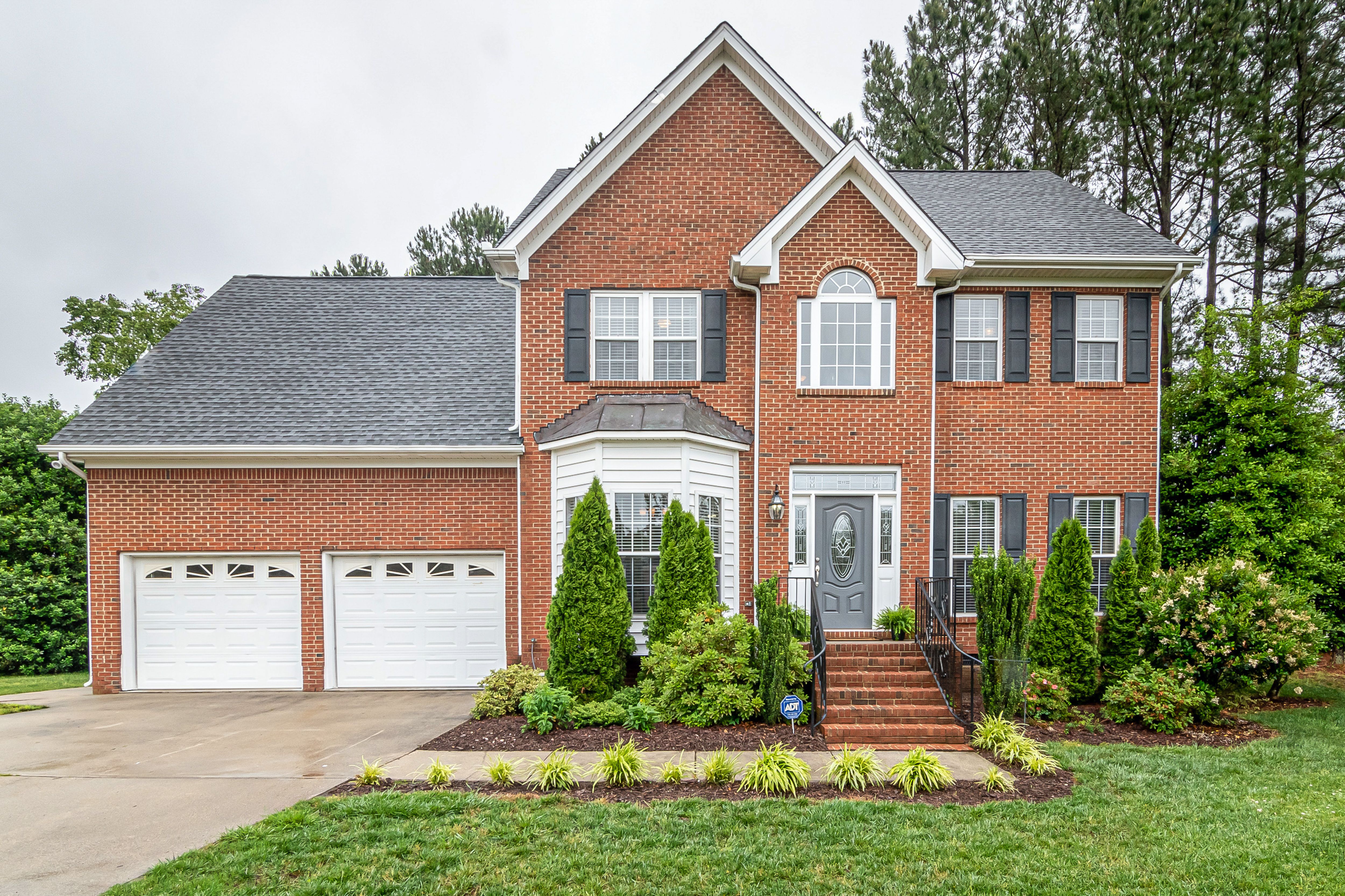 Brick colonial home